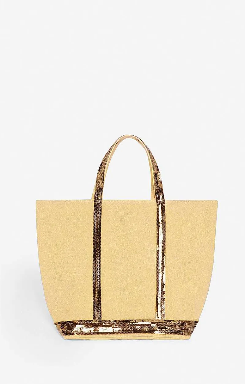Linen M Cabas Tote>Vanessa Bruno Outlet