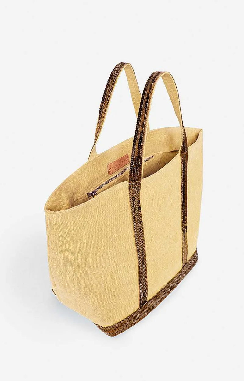 Linen M Cabas Tote>Vanessa Bruno Outlet