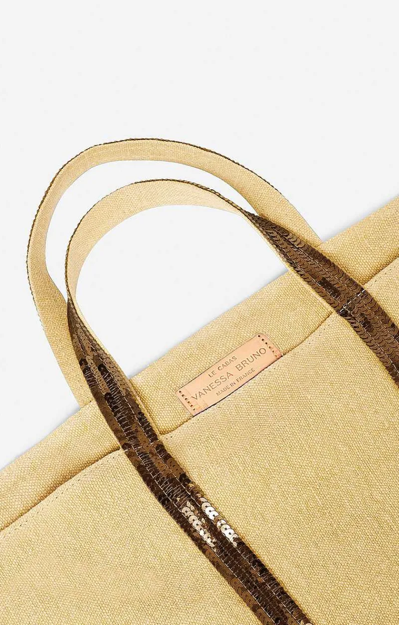 Linen M Cabas Tote>Vanessa Bruno Outlet