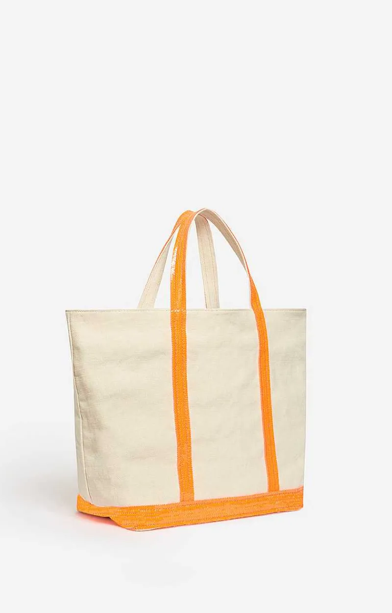 Linen M Cabas Tote>Vanessa Bruno Discount