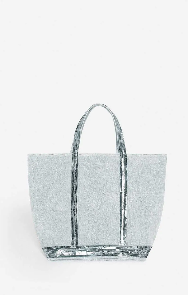 Linen M Cabas Tote>Vanessa Bruno Clearance