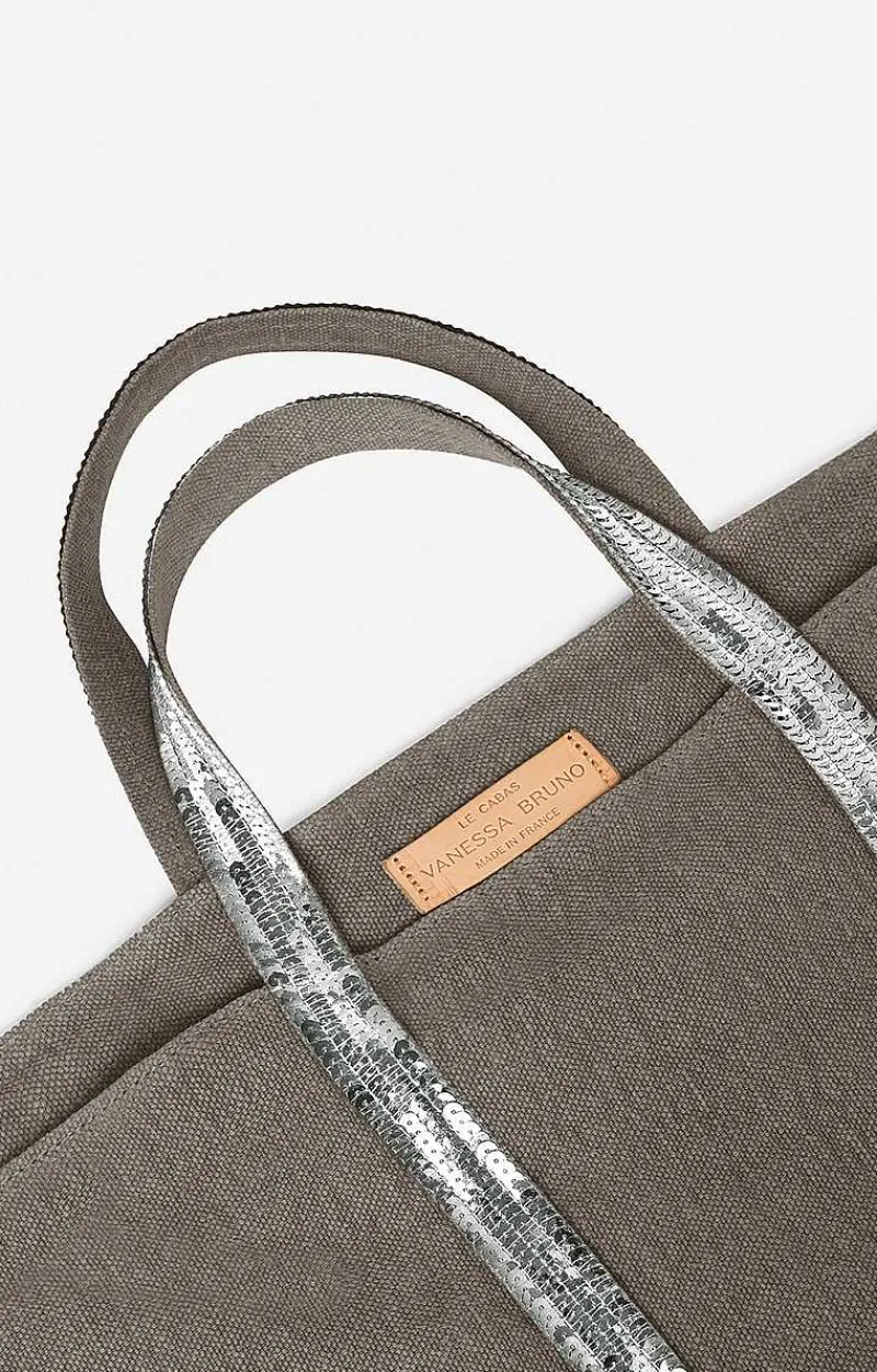 Linen M Cabas Tote>Vanessa Bruno New