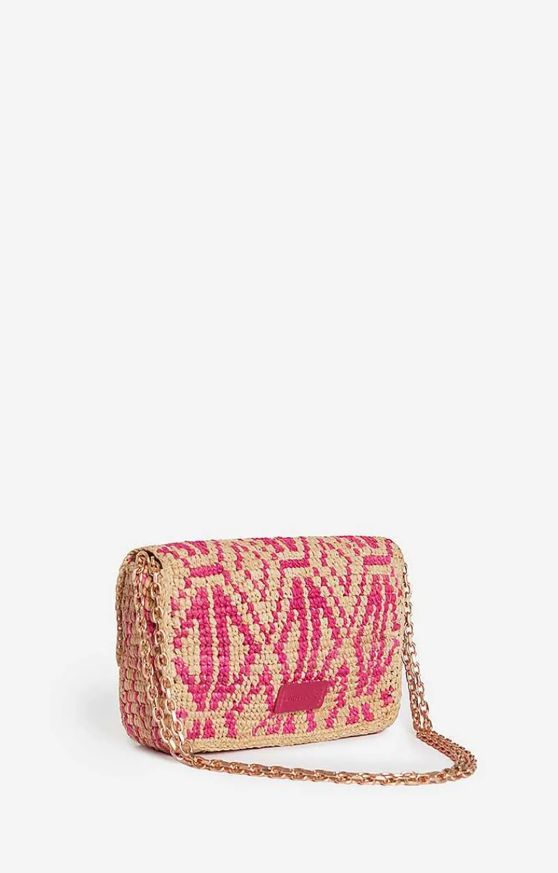 Raffia Small Moon Bag>Vanessa Bruno Clearance