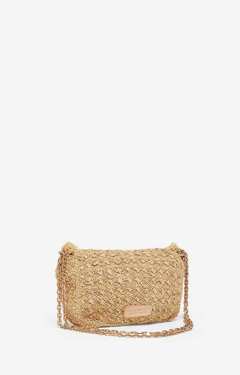 Raffia Small Moon Bag>Vanessa Bruno Hot