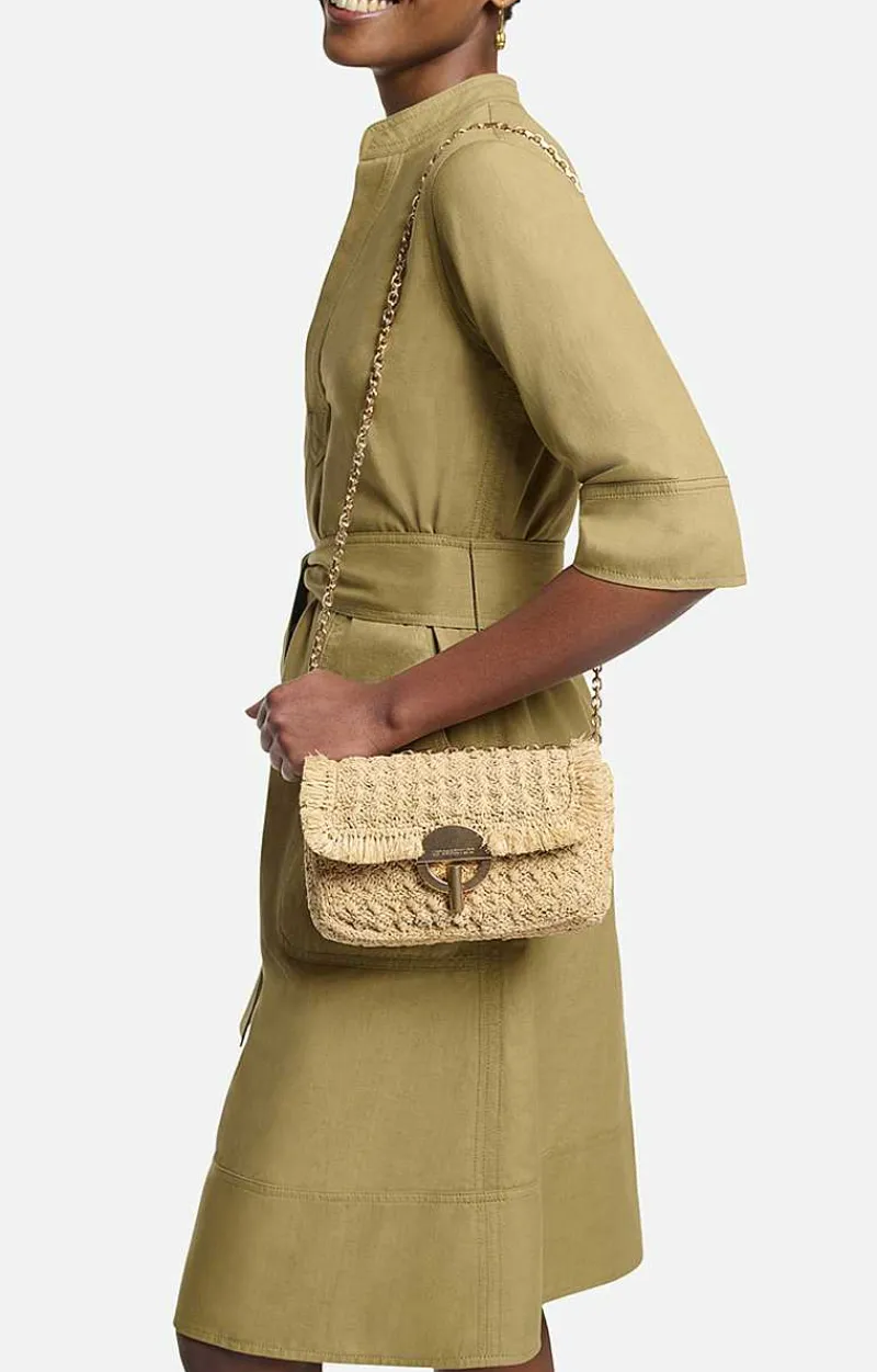 Raffia Small Moon Bag>Vanessa Bruno Hot