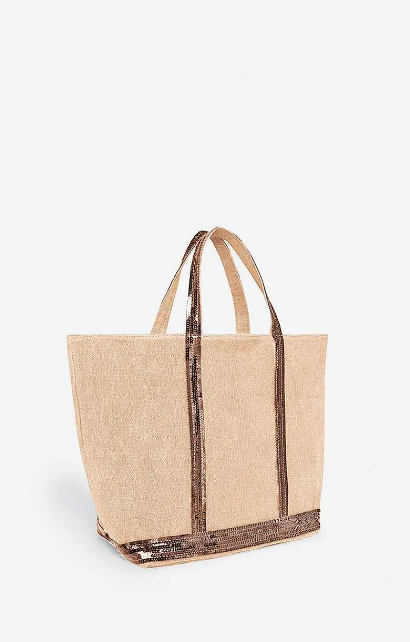 Linen M Cabas Tote>Vanessa Bruno Outlet