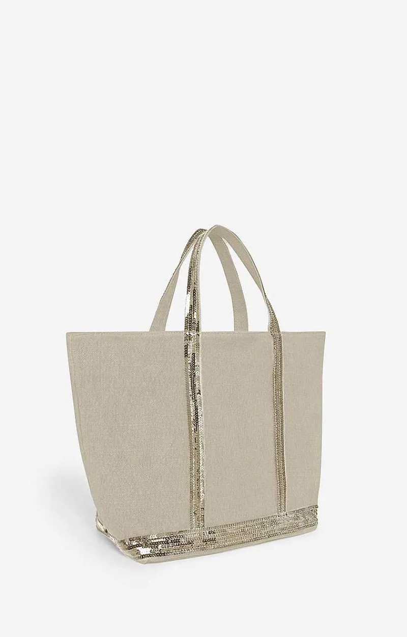 Linen M Cabas Tote>Vanessa Bruno Best