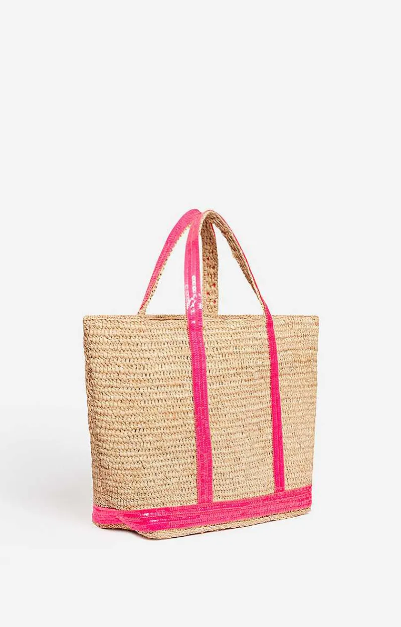 Raffia M Cabas Tote>Vanessa Bruno Fashion