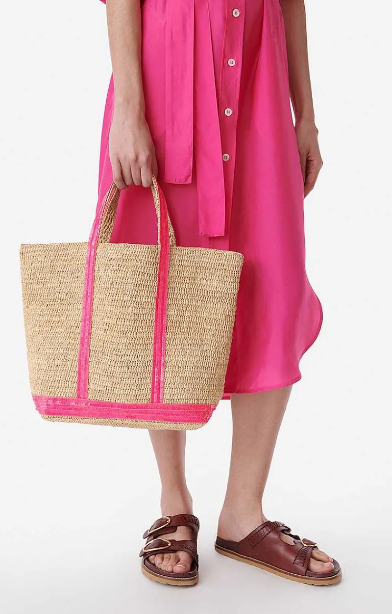 Raffia M Cabas Tote>Vanessa Bruno Fashion