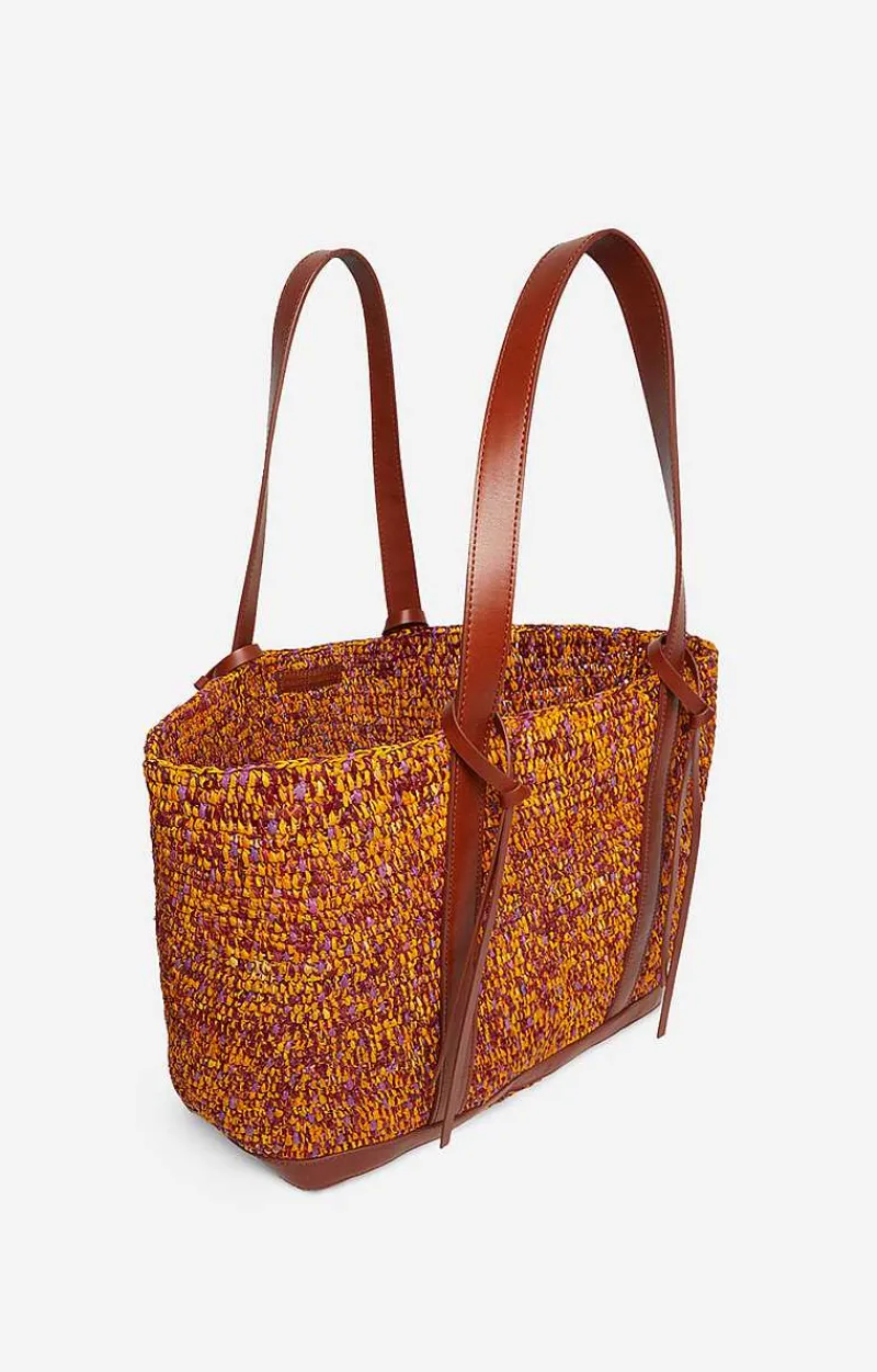 Raffia L Cabas Tote>Vanessa Bruno Hot