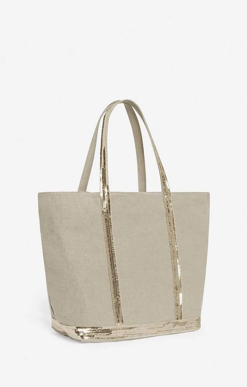 Linen L Cabas Tote>Vanessa Bruno Discount