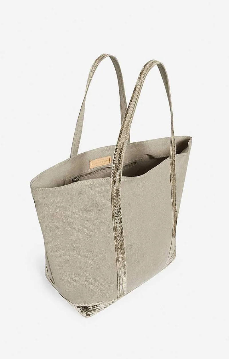 Linen L Cabas Tote>Vanessa Bruno Discount