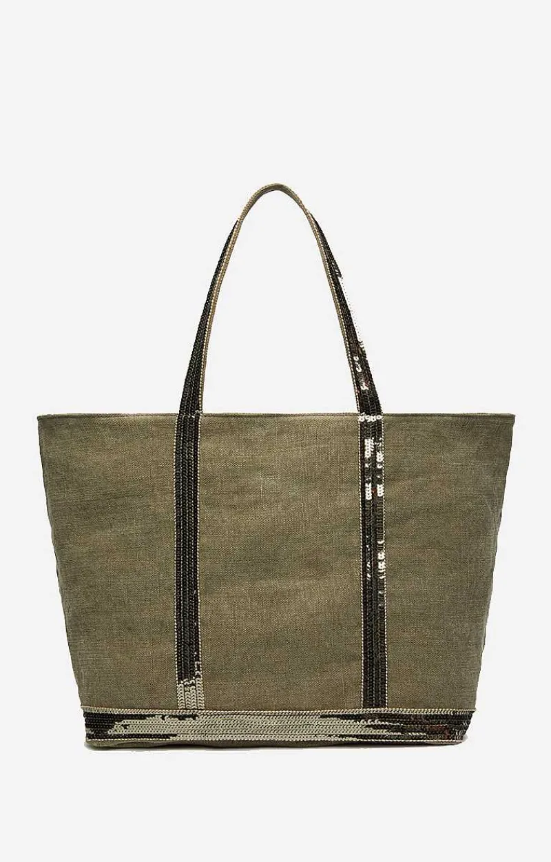 Linen L Cabas Tote>Vanessa Bruno Discount