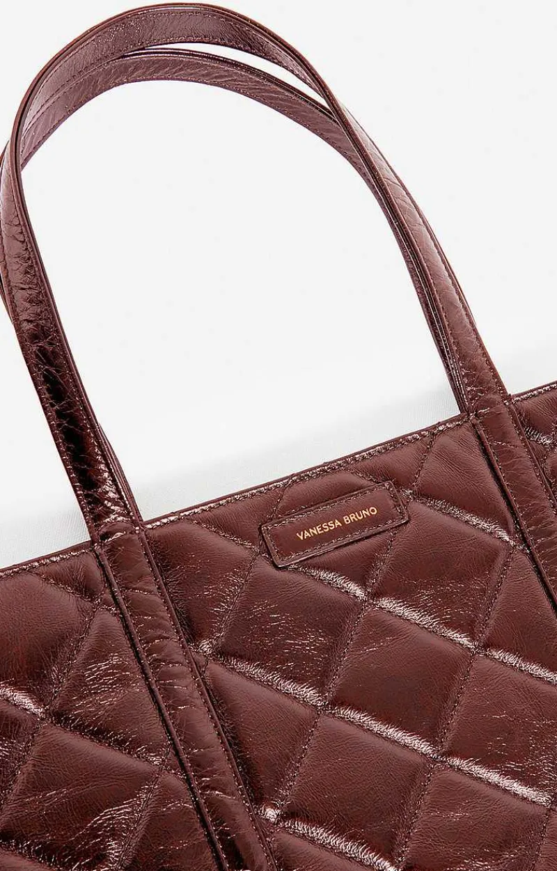 Quilted Leather Xl Cabas Tote>Vanessa Bruno Discount