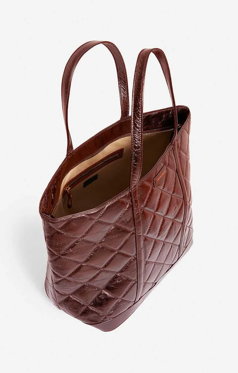 Quilted Leather Xl Cabas Tote>Vanessa Bruno Discount
