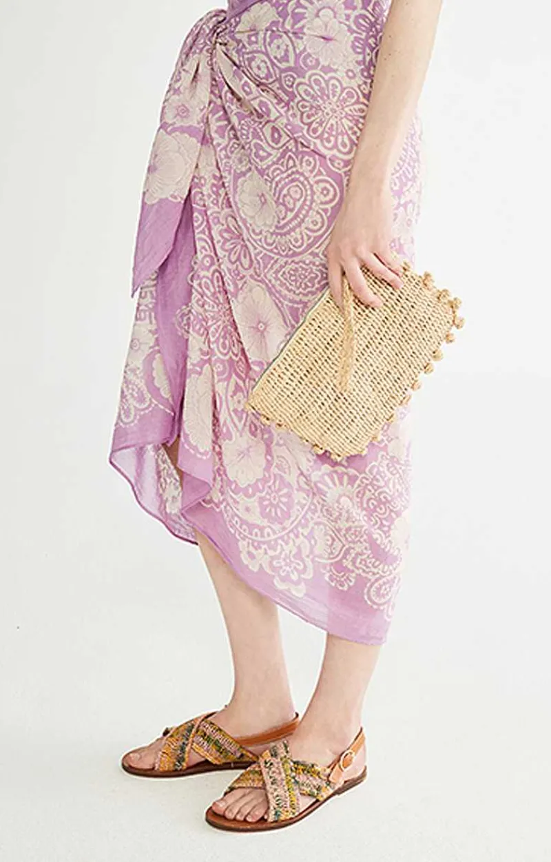 Raffia Flat Pouch>Vanessa Bruno Best