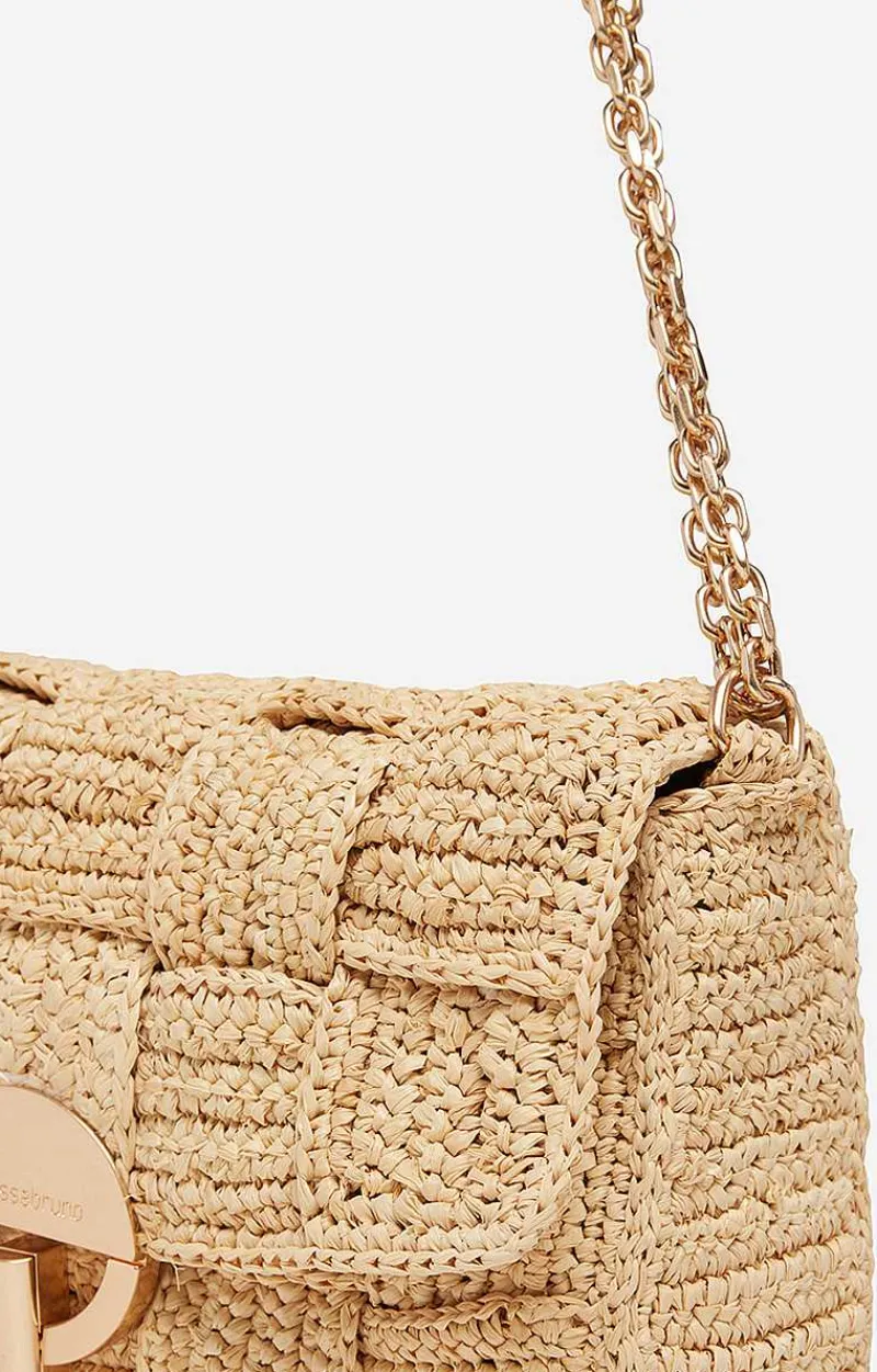 Raffia Small Moon Bag>Vanessa Bruno New