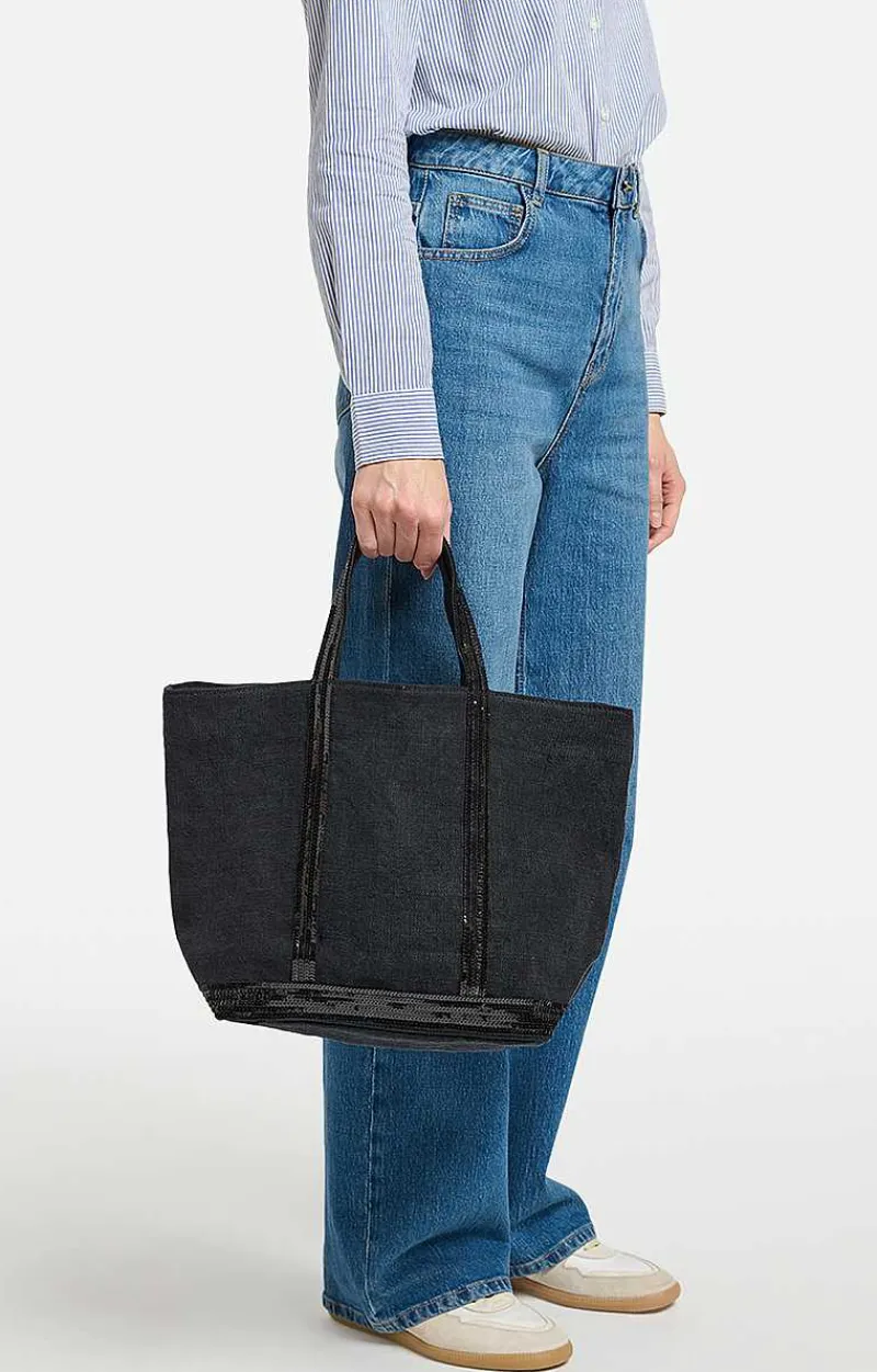 Linen M Cabas Tote>Vanessa Bruno Outlet