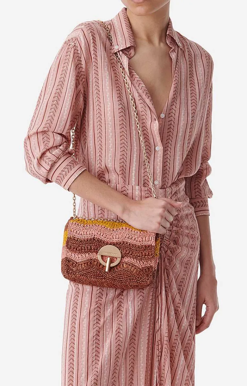 Raffia Small Moon Bag>Vanessa Bruno Best