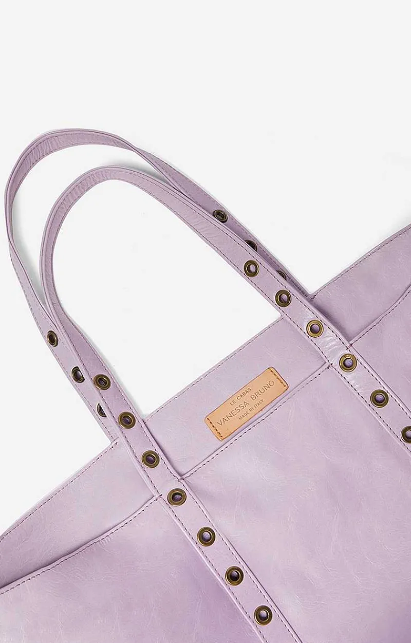 Crinkled Leather S Cabas Tote>Vanessa Bruno Clearance