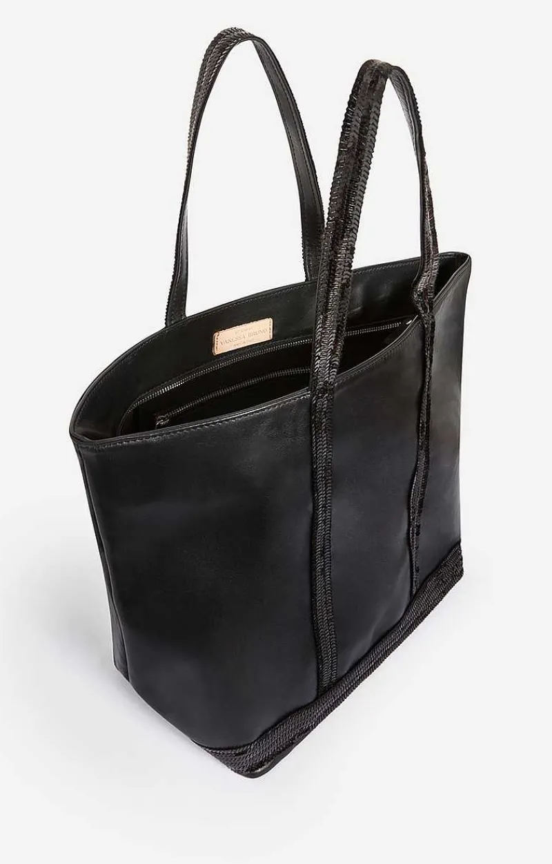 Smooth Leather L Cabas Tote>Vanessa Bruno Online