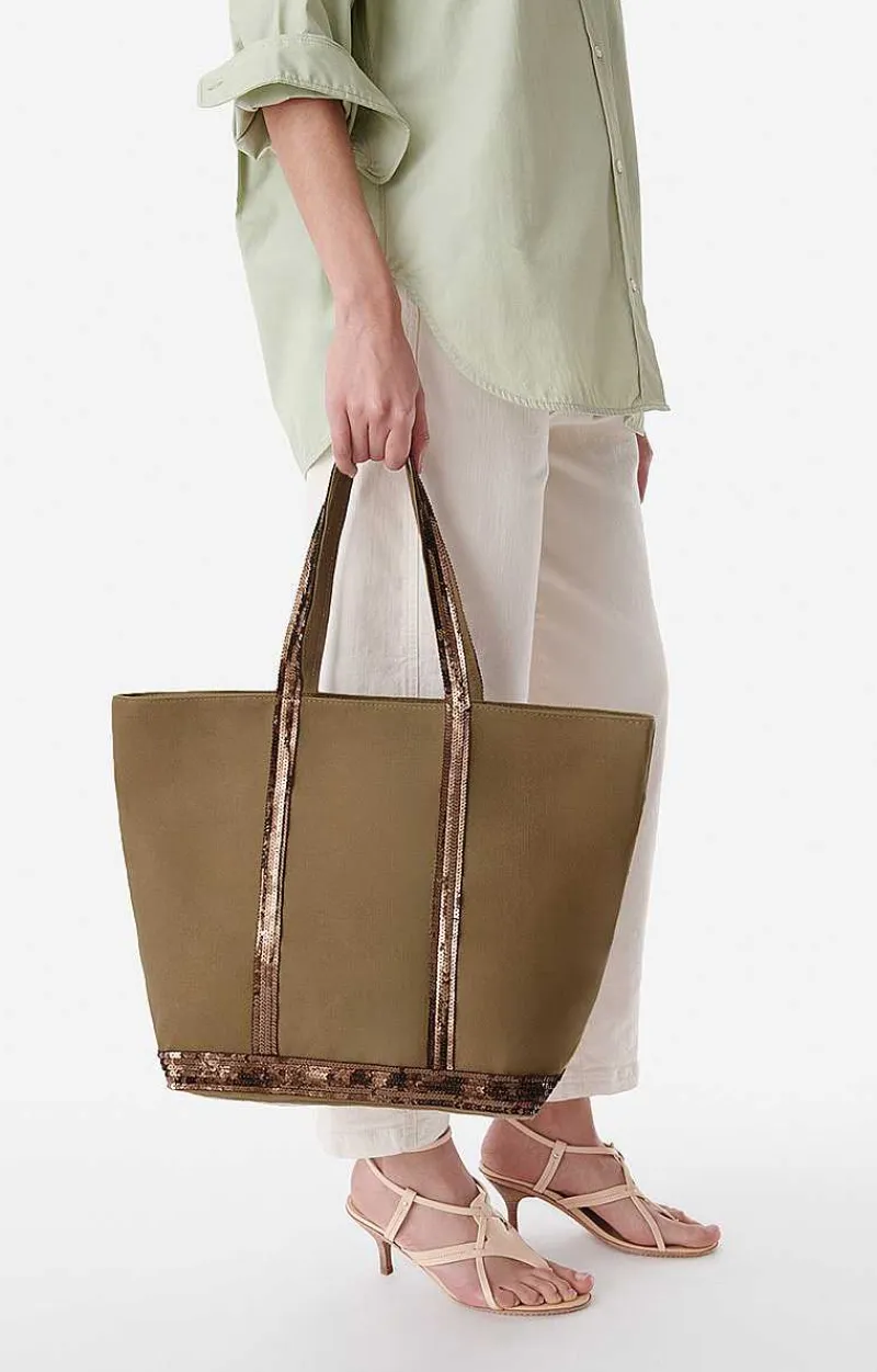 Canvas L Cabas Tote>Vanessa Bruno New