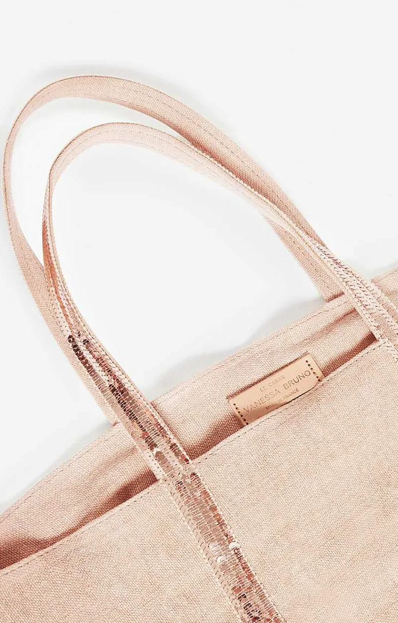 Linen L Cabas Tote>Vanessa Bruno Discount