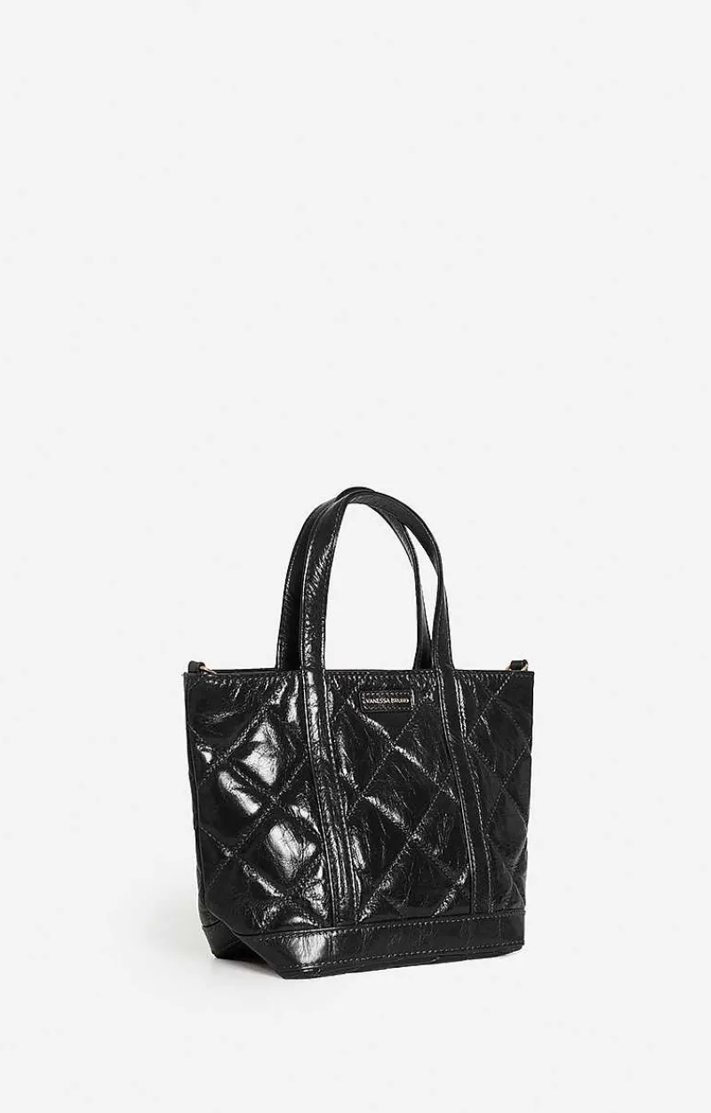 Quilted Leather S Cabas Tote>Vanessa Bruno Outlet