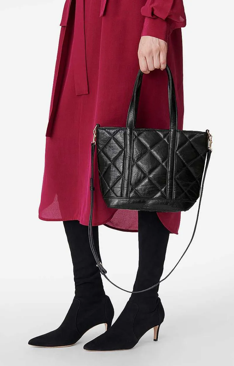 Quilted Leather S Cabas Tote>Vanessa Bruno Outlet