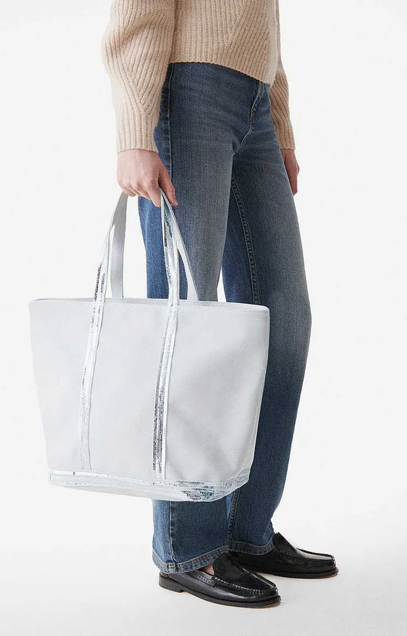 Canvas L Cabas Tote>Vanessa Bruno Clearance