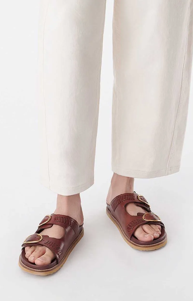 Fussbett Sandals In Vegetable-Tanned Leather>Vanessa Bruno Best