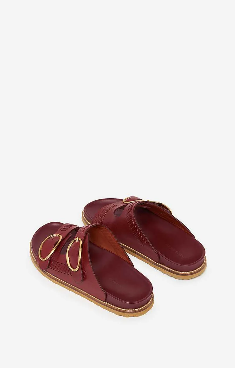 Fussbett Sandals In Vegetable-Tanned Leather>Vanessa Bruno Best