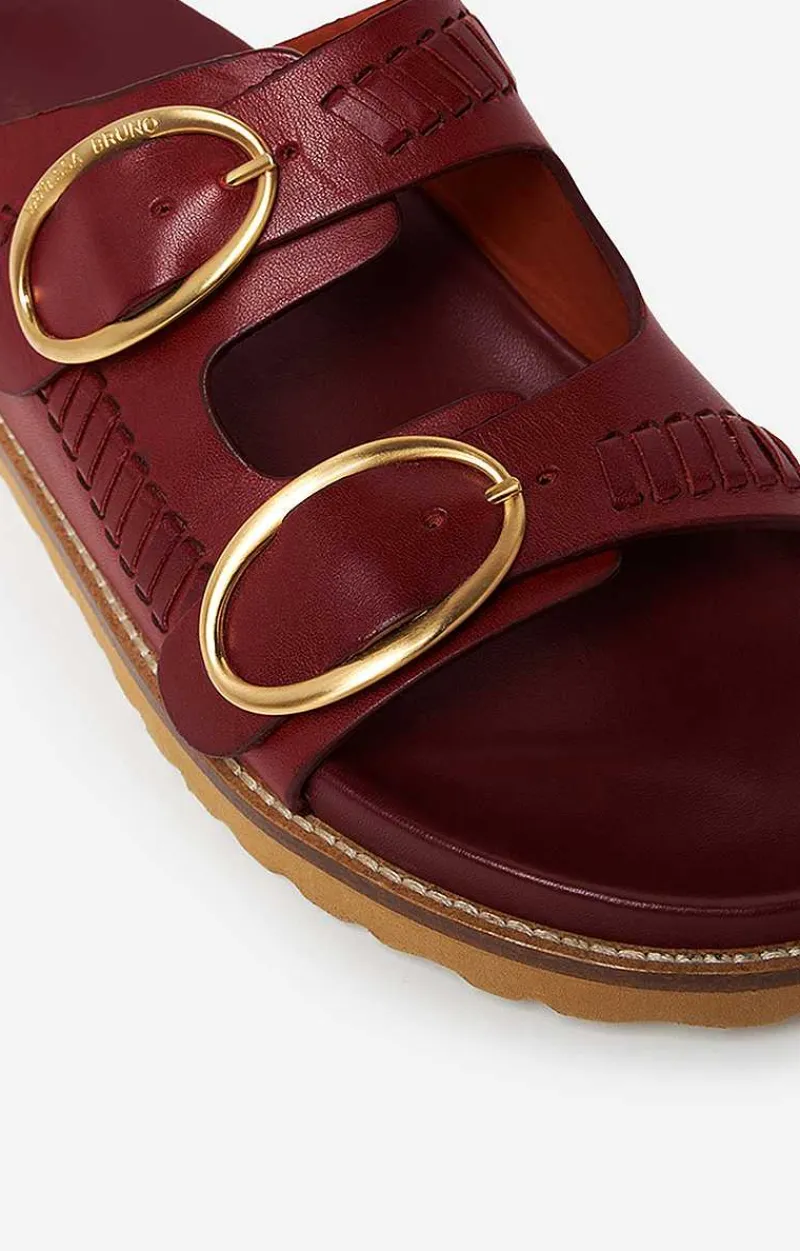 Fussbett Sandals In Vegetable-Tanned Leather>Vanessa Bruno Best