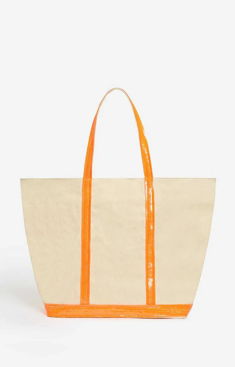 Linen L Cabas Tote>Vanessa Bruno Hot