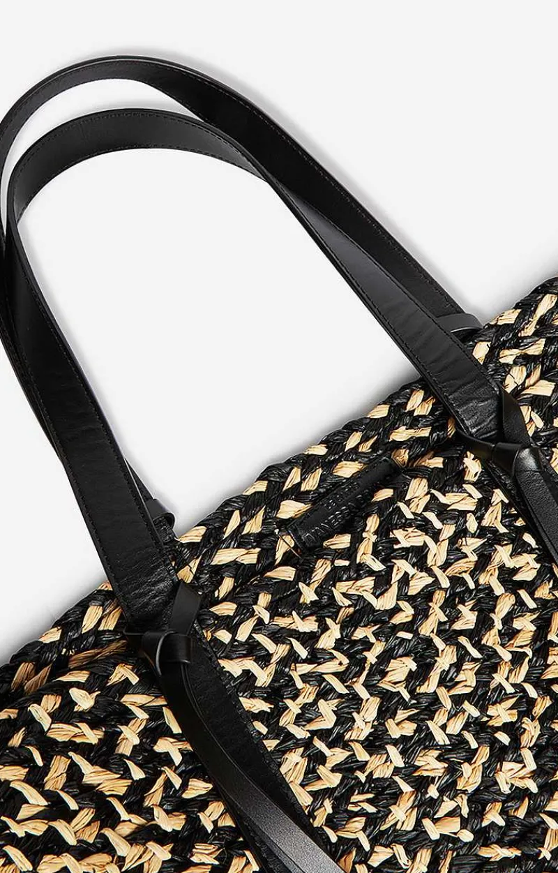 Raffia L Cabas Tote>Vanessa Bruno Hot