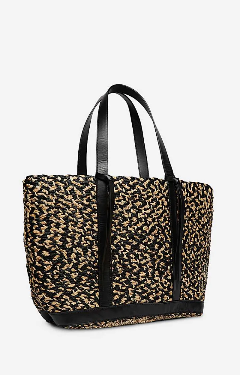Raffia L Cabas Tote>Vanessa Bruno Hot