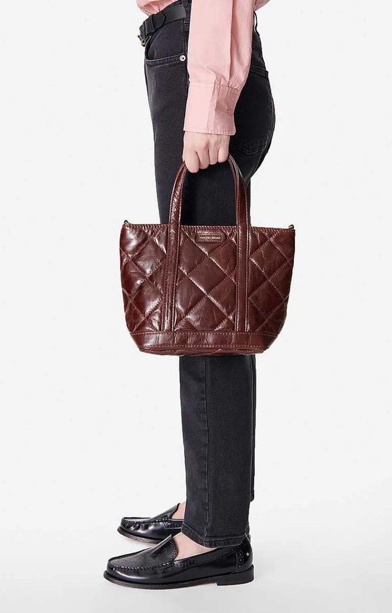 Quilted Leather S Cabas Tote>Vanessa Bruno Best