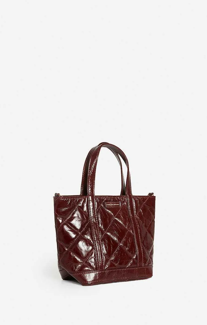 Quilted Leather S Cabas Tote>Vanessa Bruno Best