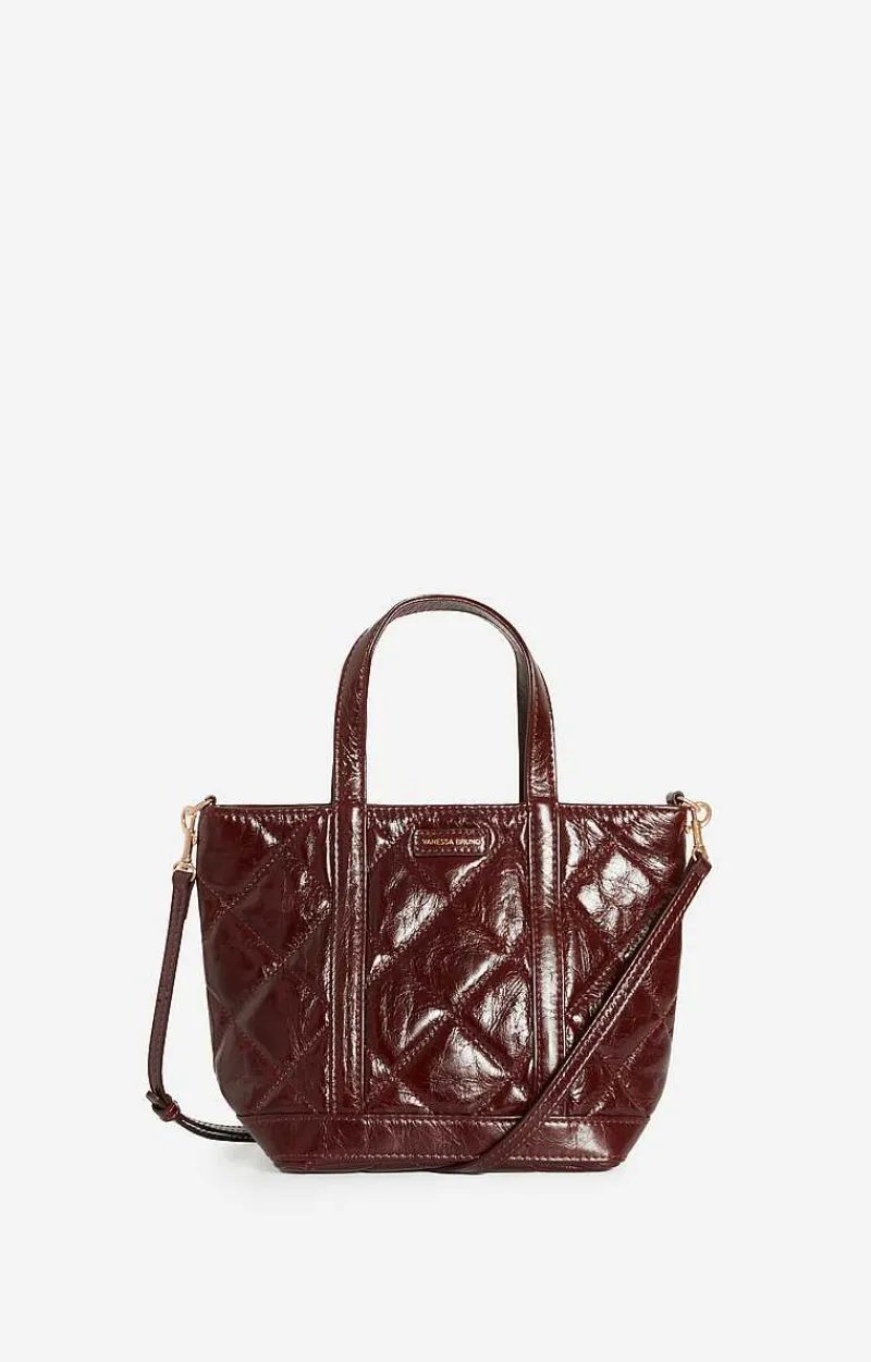 Quilted Leather S Cabas Tote>Vanessa Bruno Best
