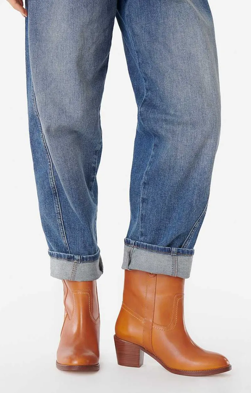 Leather Ankle Boots In Vegetable-Tanned Leather>Vanessa Bruno Outlet