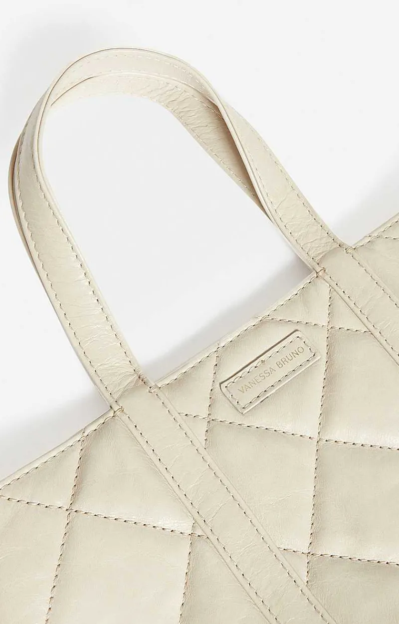 Quilted Leather S Cabas Tote>Vanessa Bruno Sale