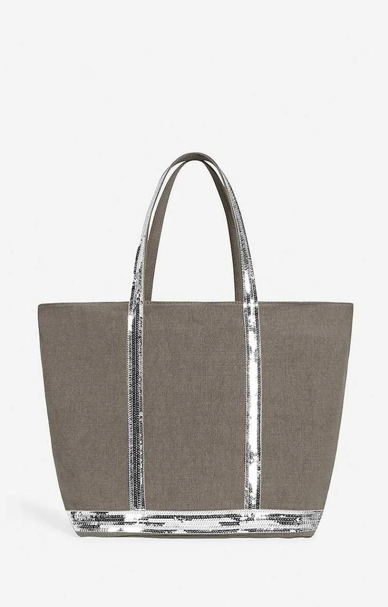 Linen L Cabas Tote>Vanessa Bruno Hot