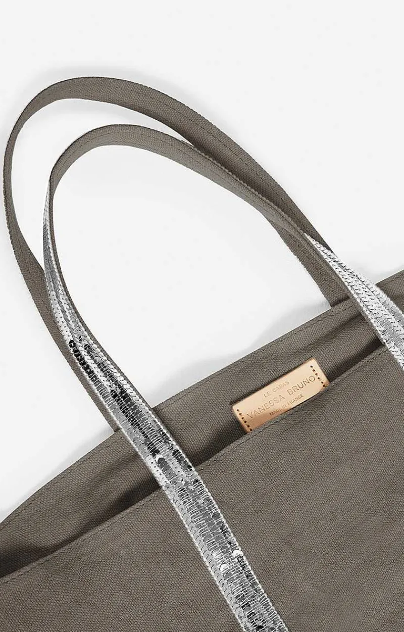 Linen L Cabas Tote>Vanessa Bruno Hot