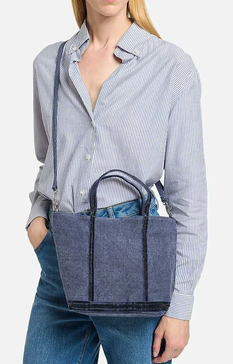 Linen S Cabas Tote>Vanessa Bruno Clearance