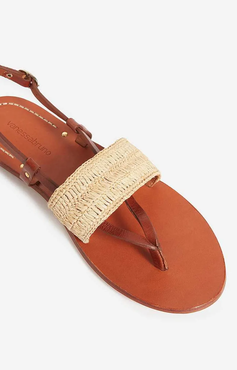Sandals In Raffia>Vanessa Bruno Discount