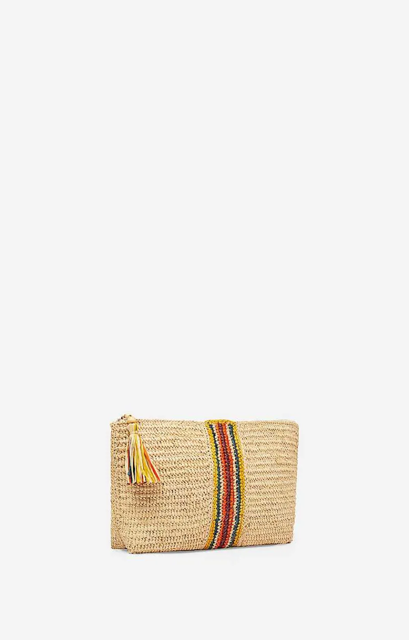 Raffia Zipped Clutch>Vanessa Bruno New