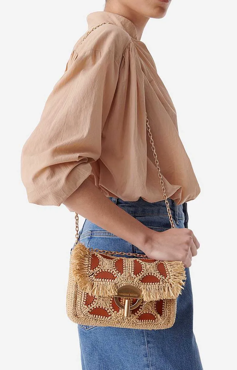 Raffia Moon Bag>Vanessa Bruno Sale