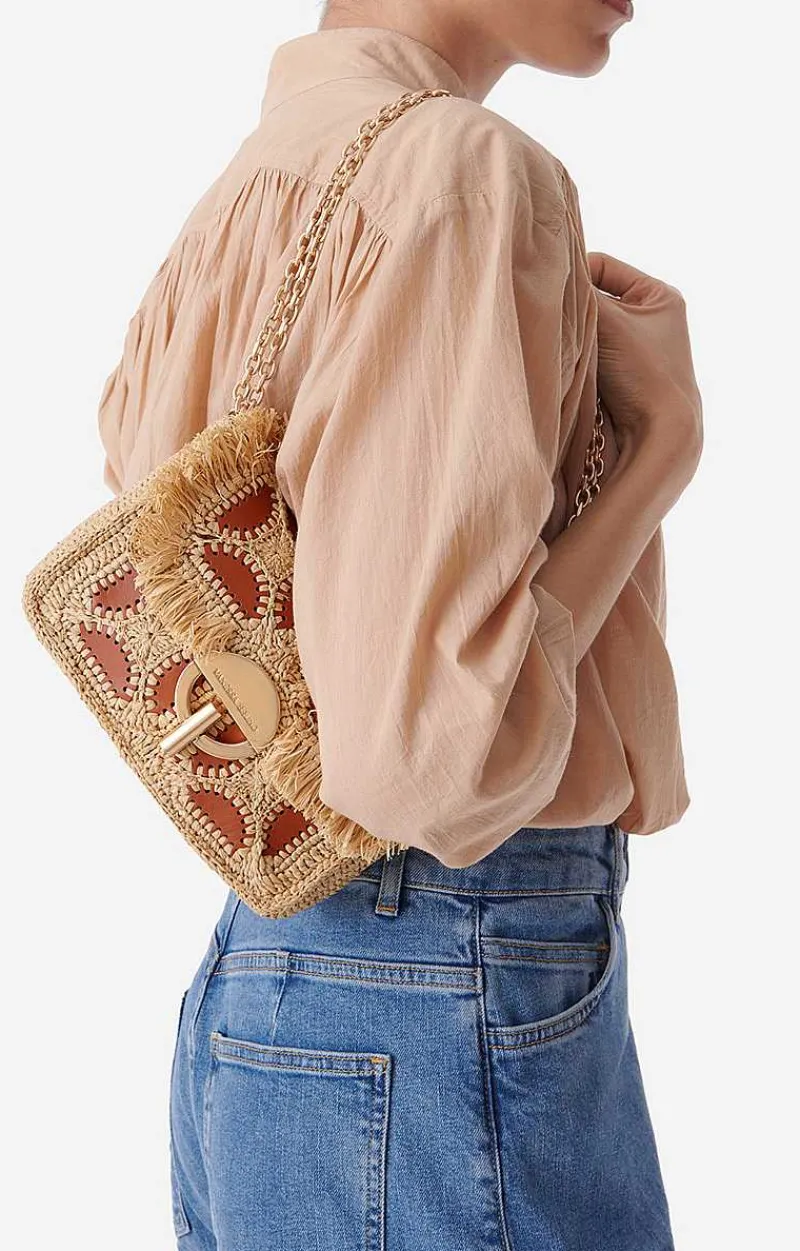 Raffia Moon Bag>Vanessa Bruno Sale