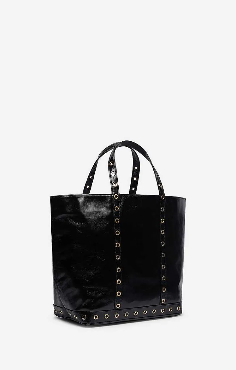 Crinkled Leather M Cabas Tote>Vanessa Bruno Fashion