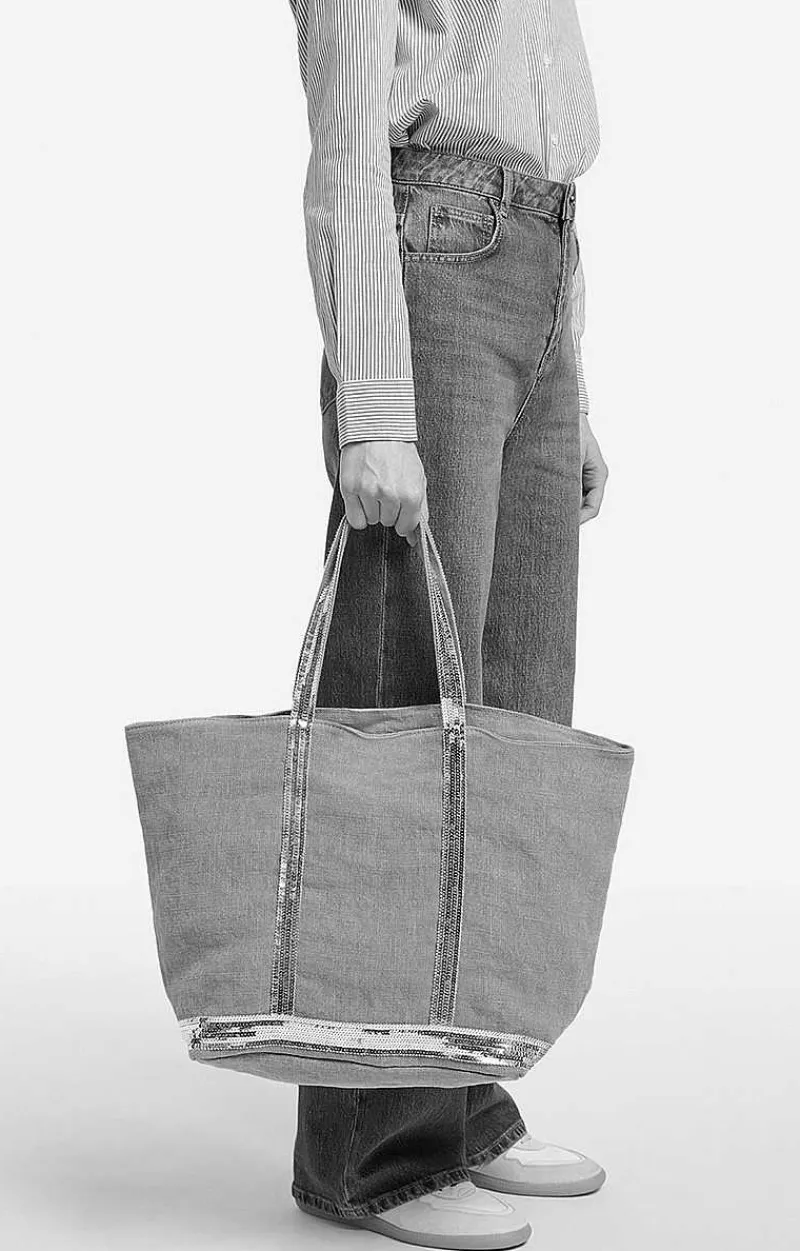 Linen L Cabas Tote>Vanessa Bruno Sale